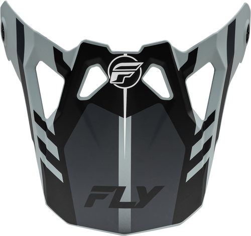 Fly Racing Formula Cp Krypton Visor Matte Grey/Black M-2X 73-0041