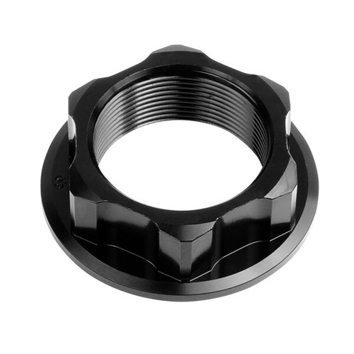 Zeta Steering Stem Nut Black Ze58-2121 Zeta Steering Stem Nut Black Ze58-2121