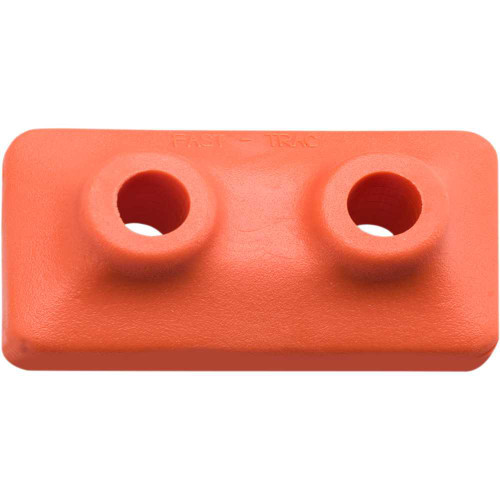 FAST-TRAC 51348 Fast-Trac Extra Large Backer Plates - Orange - Twin - 48 Pack 513-48