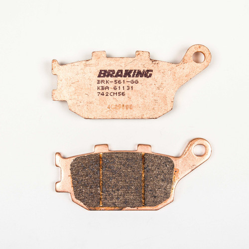 BRAKING 742CM56 Braking Brake Pad Set Sintered Sport 742Cm56