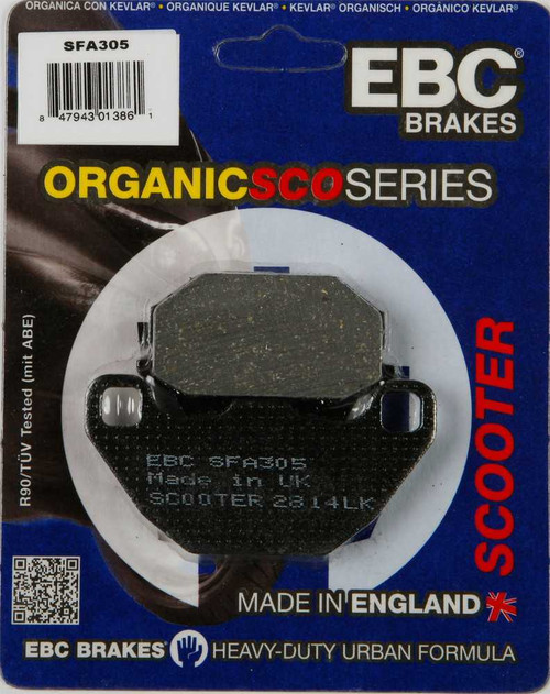 EBC SFA305 Ebc Brake Pads Sfa305 Organic Sfa305