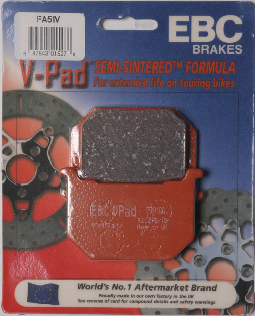 Ebc Brake Pads V-Series Fa51V