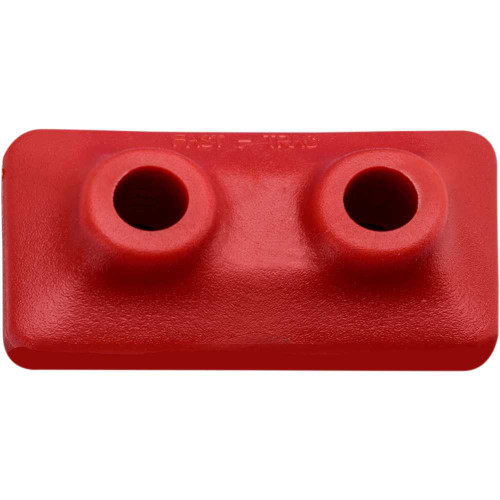 FAST-TRAC 51548 Fast-Trac Extra Large Backer Plates - Red - Twin - 48 Pack 515-48