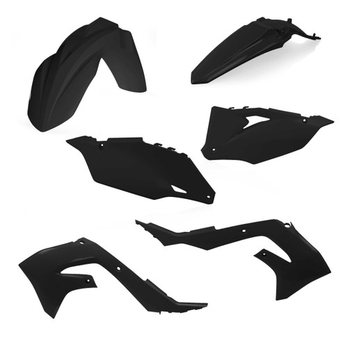 ACERBIS 2686450001 Plastic Kit Black 8052796519763