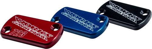 Works 21-116 Works Billet Front Brake Cover Black 21-116