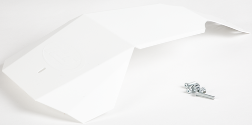 Straightline Skid Plate White For Axys Front Bumper S/M 182-112-White