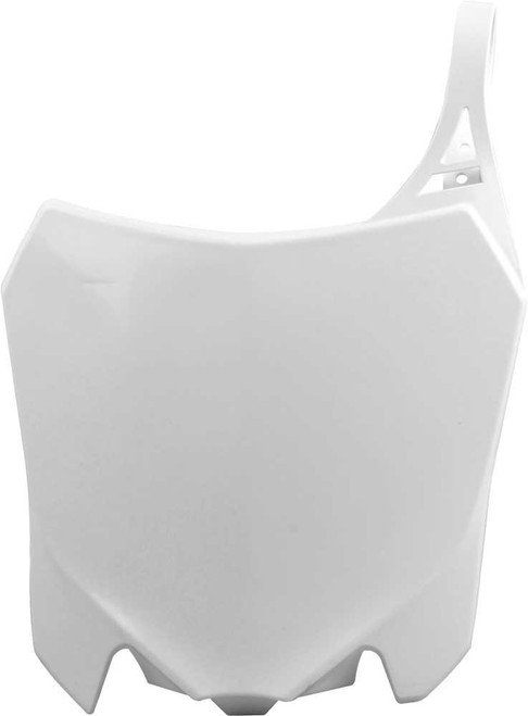 POLISPORT 8659400002 Polisport Front Number Plate White 8659400002