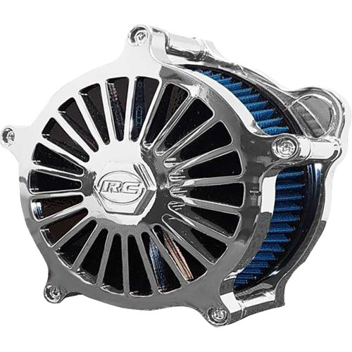 RC COMPONENTS AC09C126C Rc Components Airstrike Air Cleaner - Chrome Ac-09C-126C