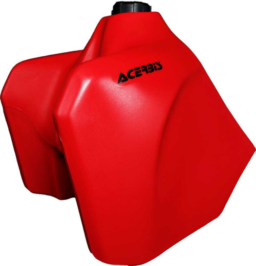 ACERBIS 2044330229 Acerbis Fuel Tank 5.8 Gal Red W/Black Cap 2044330229