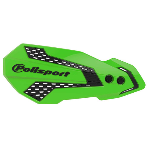 POLISPORT 8308200040 Polisport Mx Flow Handguards Green/Black 8308200040