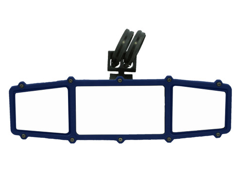 Atv Tek Elite Series Rear Mirror Blue Replacement Frame Esctr-Blue