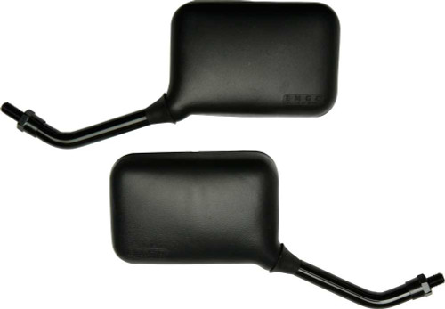 EMGO 20-78203 Emgo Deluxe Gp Mirrors/Pr- Short For All 10Mm Mounts 20-78203