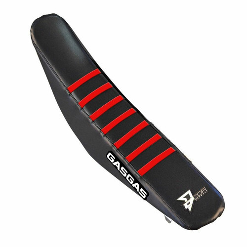 D-Cor Seat Cover Black/Red Ribs 30-65-005