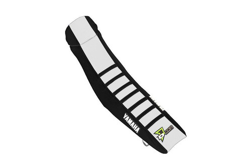 D-Cor Seat Cover Black/White W/Ribs 30-50-461