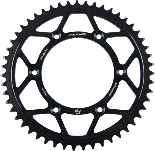 Fire Power FPS-990-51-BLK Fire Power Rear Sprocket Steel 51T Blk Fps-990-51-Blk