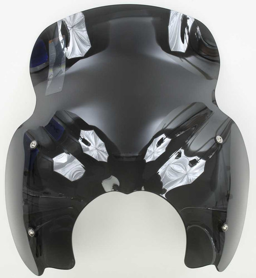 National Cycle N21605 National Cycle Wave Quick Release Fairing Dark Smoke Indian N21605