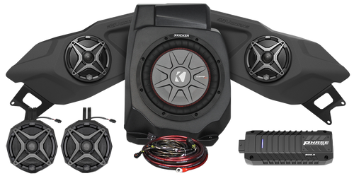Ssv Works 5 Speaker Plug And Play Kit Ride Command 220-Rz5-Q5Arc