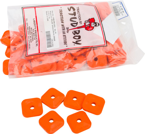 Stud Boy Super-Lite Plus Backers Orange 84/Pk 2462-P8-Org