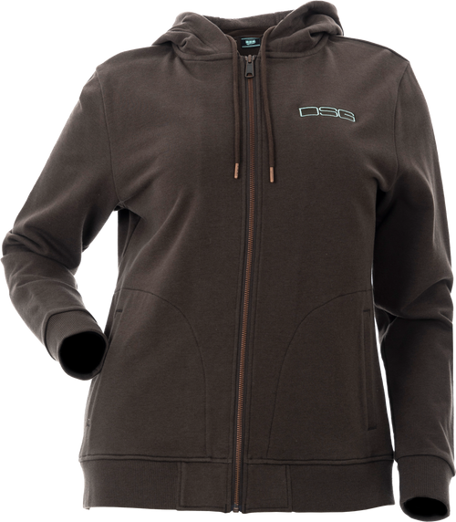 Dsg Neve Zip Up Hoodie Charcoal 2Xs 50623