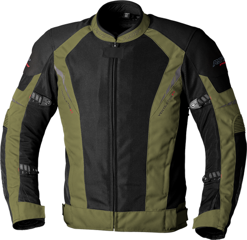 Rst Pro Series Ventilator Xt Ce Jacket Green/Black Textile Lg 102982D.Grn-44