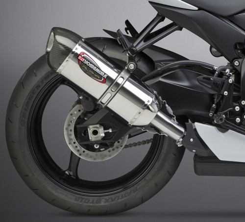 Yoshimura Exhaust Signature Alpha Slip-On Ss-Ss-Cf 11600Em520 Yoshimura Exhaust Signature Alpha Slip-On Ss-Ss-Cf 11600Em520