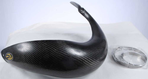 P3 109061-FMF P3 Pipe Guard Carbon Fiber 109061-Fmf