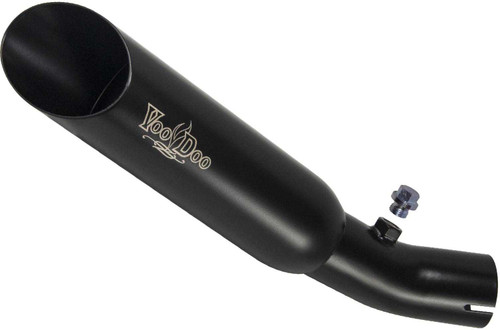 Voodoo VECBR6F4IK1B Voodoo Single Shorty Slip-On Exhaust Black Vecbr6F4Ik1B
