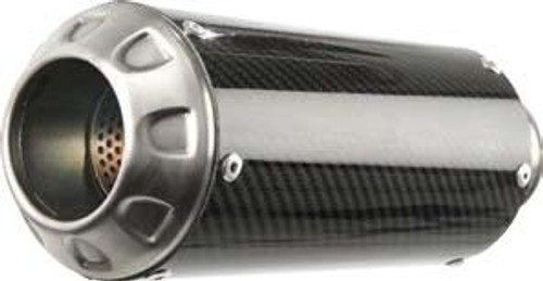 Hotbodies Mgp Exhaust Slip-On Carbon Fiber Stainless End Cap 61502-2404