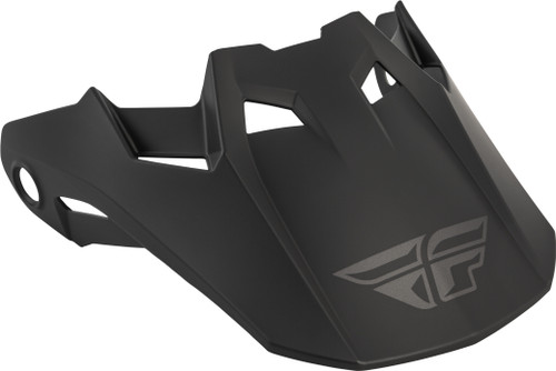 Fly Racing Formula Cc Solid Helmet Visor Matte Black Xl-2X 73-4735L