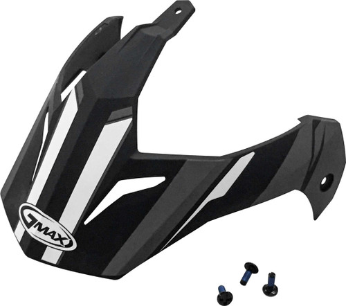 Gmax G0110?? Gmax Visor W/Screws Expedition Matte Black/Dark Silver Gm-11 G0110??
