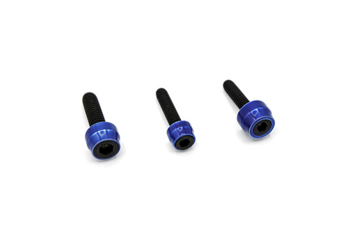 Santoro Fabworx Chacho'S Bolt Kit Blue M8 Eng Trans Prim Blk Sf10024B