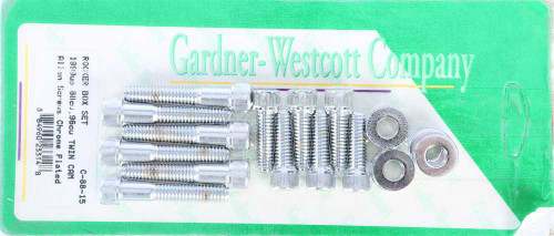 Gardnerwestcott C-88-15 Gardnerwestcott Rocker Box Cover Set Chrome 99-16 Tc 88 Fxd And Flht And C-88-15