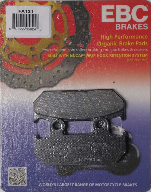 EBC FA121 Ebc Brake Pads Fa121