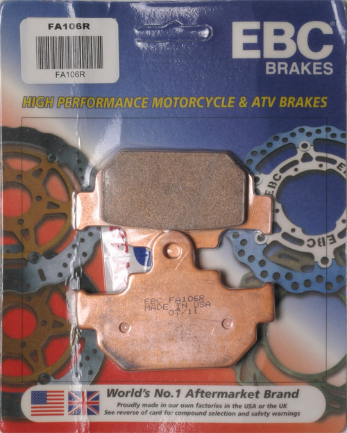 Ebc Brake Pads Fa106R Sintered R Series Fa106R