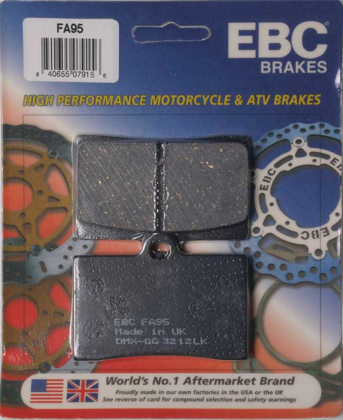 EBC FA95 Ebc Brake Pads Fa95 Organic Fa95
