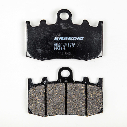 BRAKING 892SM1 Braking Brake Pad Set Semi-Metallic 892Sm1