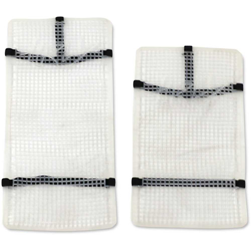 MOOSE RACING HPRMUDCRF45017M Moose Racing Mud Radiator Cover - White - Honda Hprmudcrf45017M