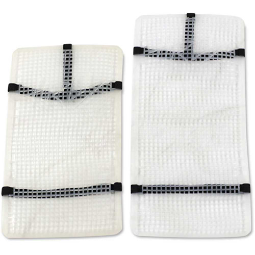 MOOSE RACING HPRMUDRMZ4504TM Moose Racing Mud Radiator Cover - White - Suzuki Hprmudrmz4504Tm