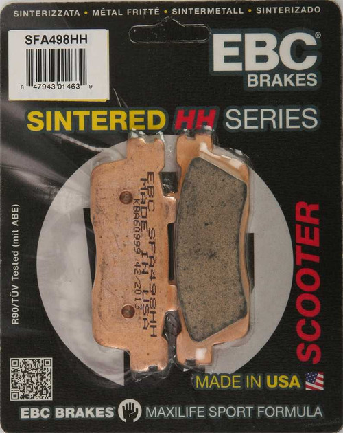 EBC SFA498HH Ebc Brake Pads Sfa498Hh Double-H Sintered Sfa498Hh
