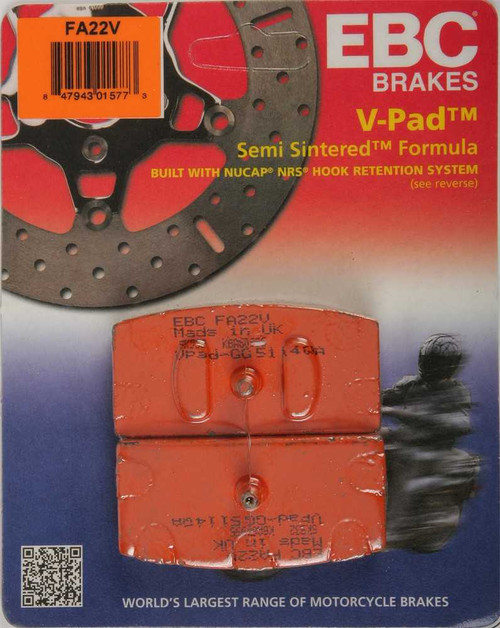 EBC FA22V Ebc Brake Pads V-Series Fa22V