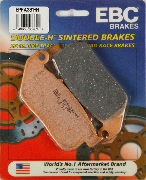 EBC EPFA381HH Ebc Brake Pads Epfa381Hh Extreme Pro Brake Pads Epfa381Hh