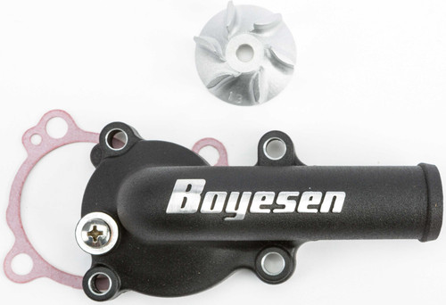 BOYESEN WPK-18AB Boyesen Waterpump Cover & Impeller Kit Black Wpk-18Ab