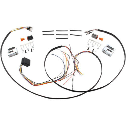 Gma Engineering By Bdl Switch Kit - Brake/Clutch - Harness - Chrome Gma-Hbwh-C