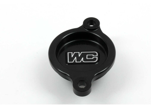 Works 27-026 Works Oil Filter Cover Black Hon 27-026