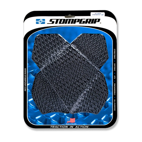 STOMPGRIP 55-14-0057B Stompgrip Tank Pad Kit Icon Black 55-14-0057B