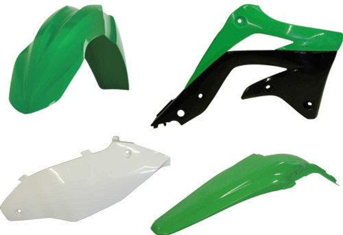 ACERBIS 2314193914 Acerbis Plastic Kit Green 2314193914