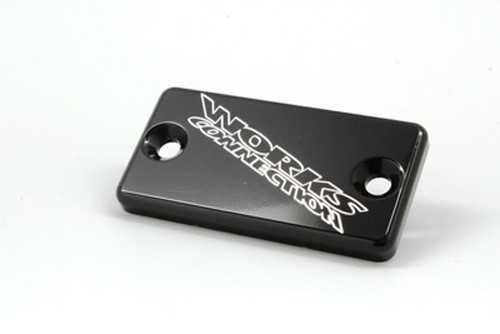 Works 21-135 Works Billet Front Brake Cover Blk Yam 21-135