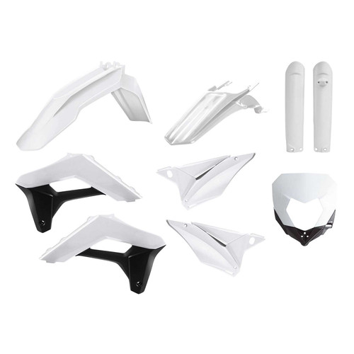 POLISPORT 90857 Polisport Full Enduro Kit White Sherco 90857