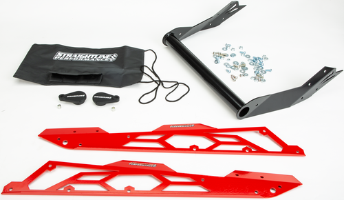 Straightline 183-234-RED Straightline Hide 'N' Go Rear Bumper S-D 146" Red 183-234-Red