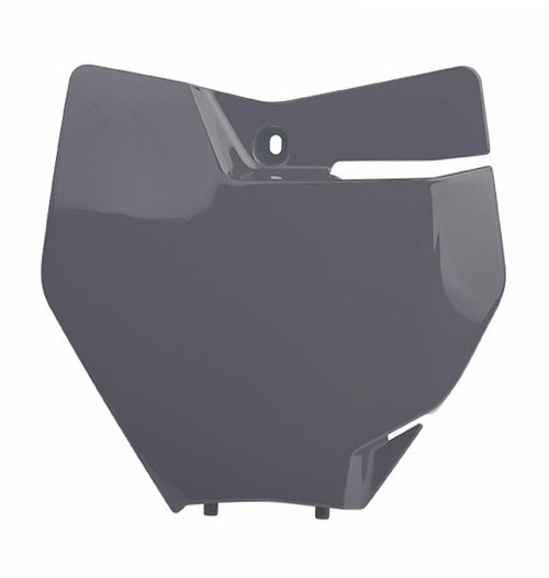 Polisport Front Number Plate Nardo Grey 8664900007 Polisport Front Number Plate Nardo Grey 8664900007